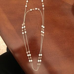 Long Pearl Necklace